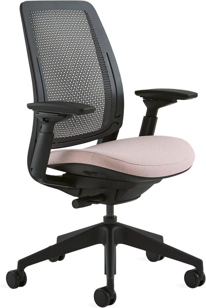 Steelcase Series 2 ergonomic office chair with mesh back and adjustable arms